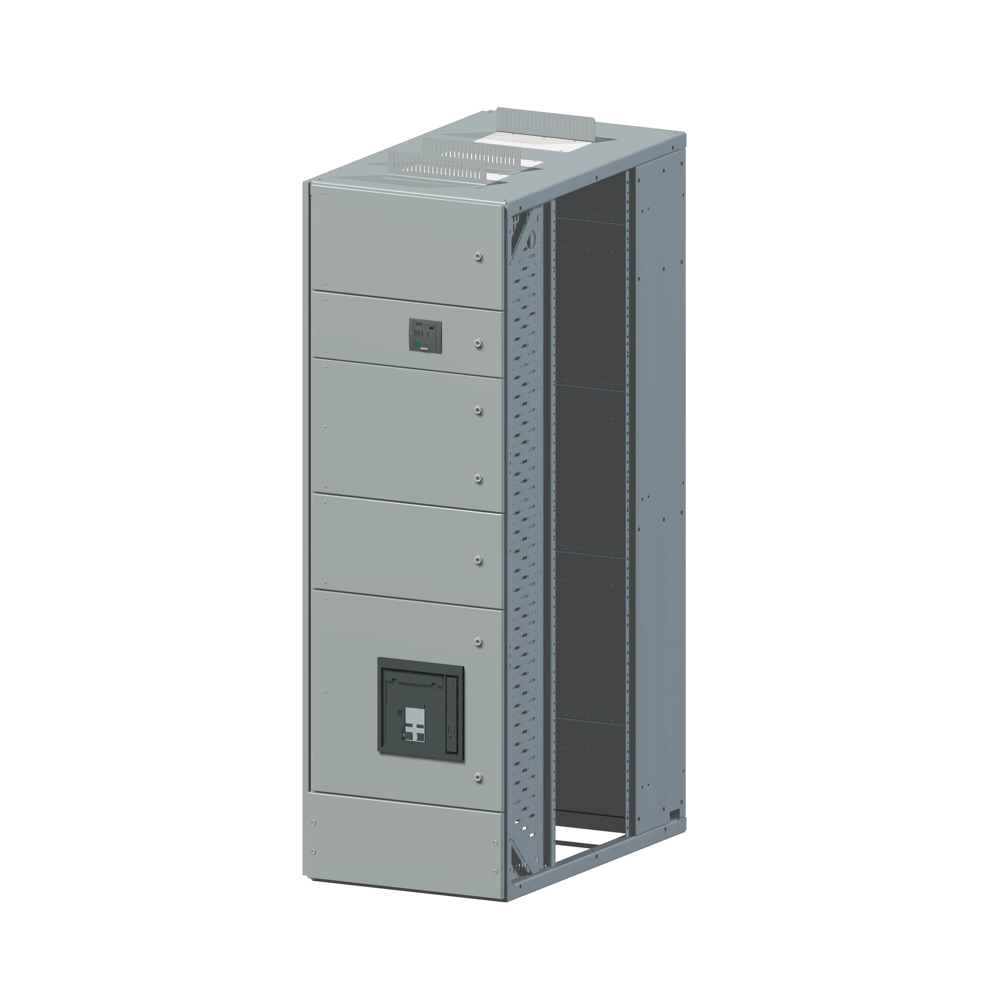 Colonna LPC Power Center: vista tridimensionale del modello ICEL